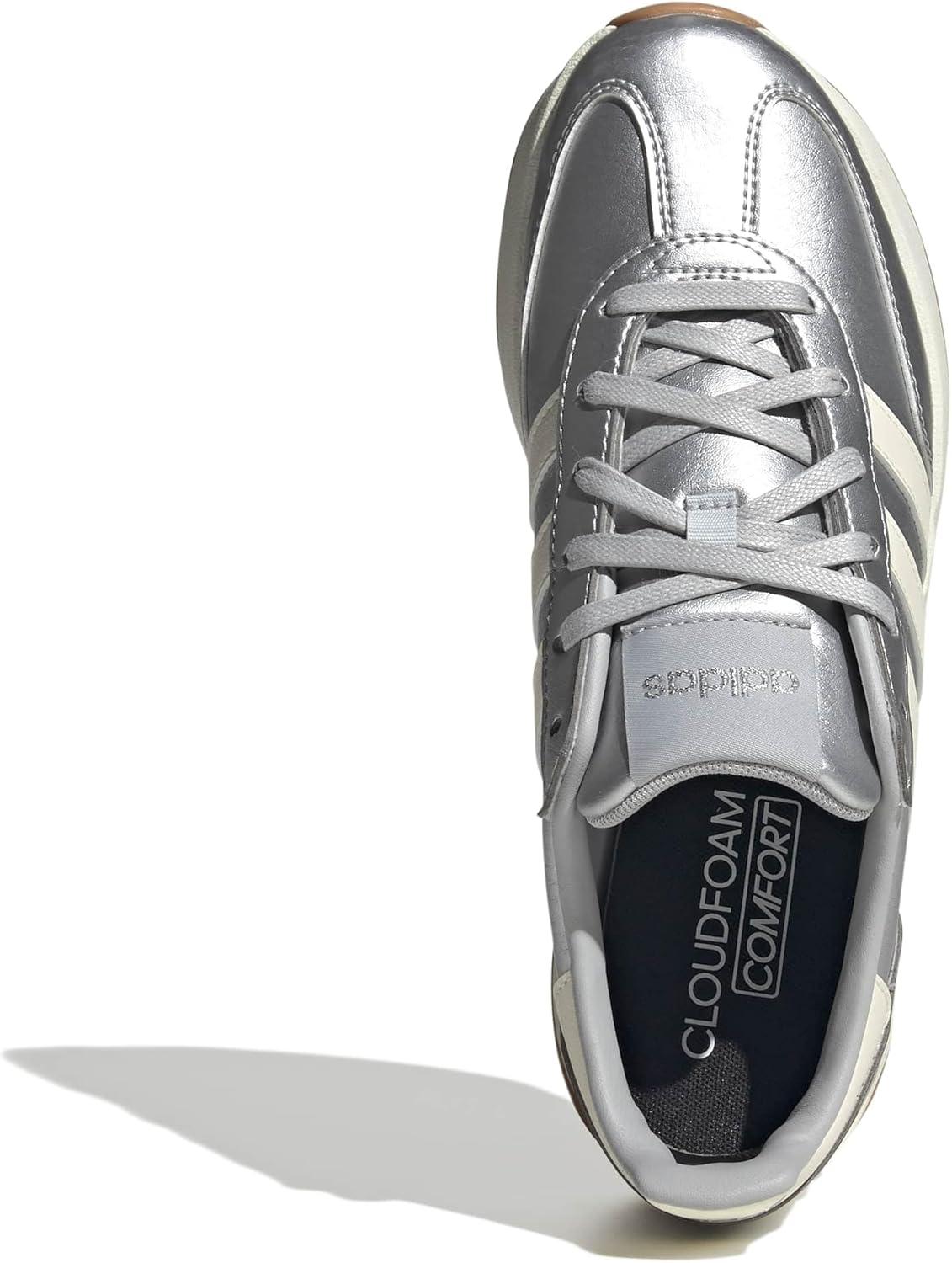 image:imageAdidas Womens Run 70s 20Silver MetallicOff WhiteGrey