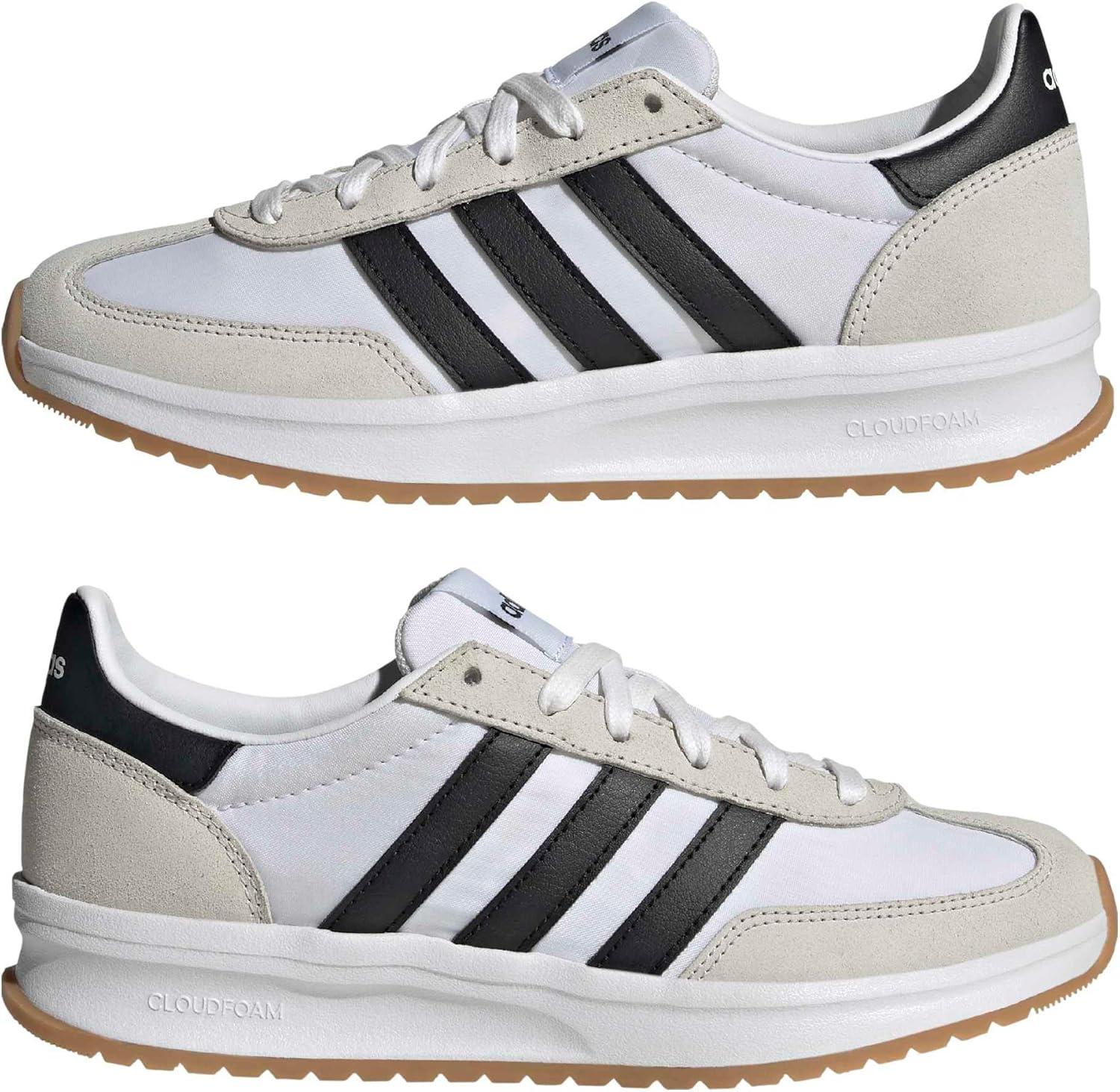 image:imageAdidas Womens Run 70s 20WhiteBlackGrey