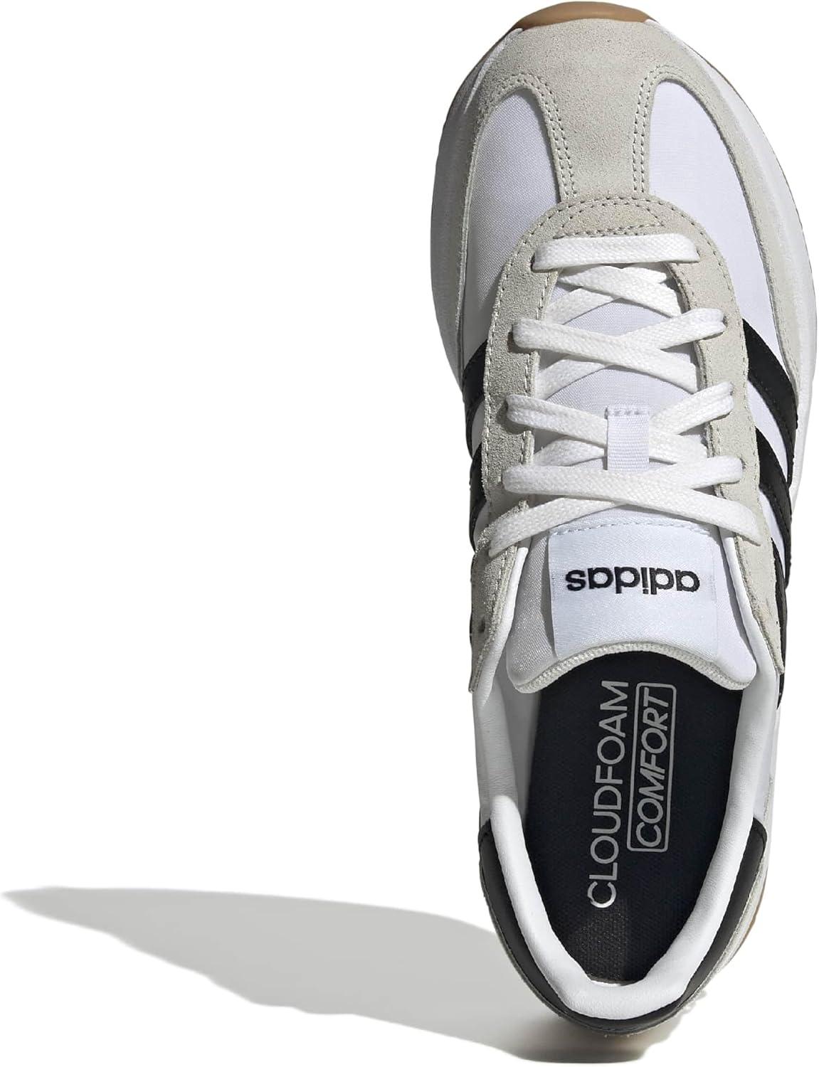 image:imageAdidas Womens Run 70s 20WhiteBlackGrey