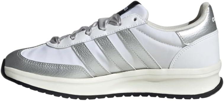 image:imageAdidas Womens Run 70s 20WhiteSilver MetallicOff White