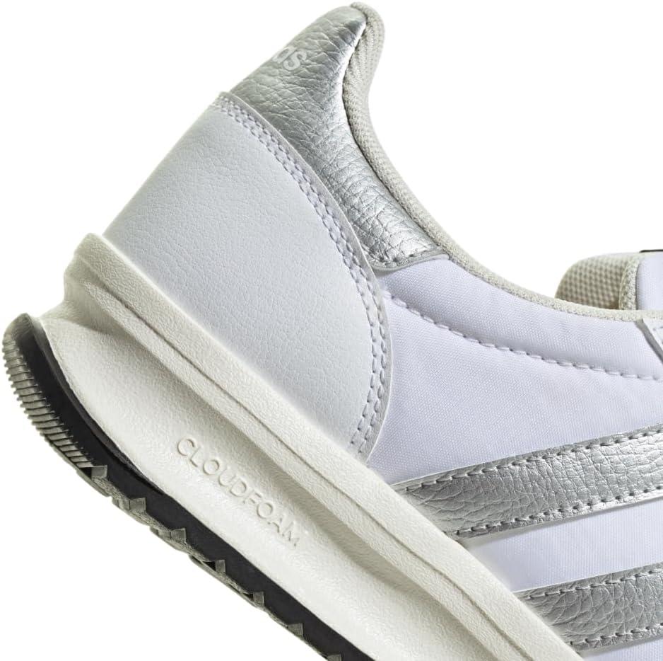 image:imageAdidas Womens Run 70s 20WhiteSilver MetallicOff White