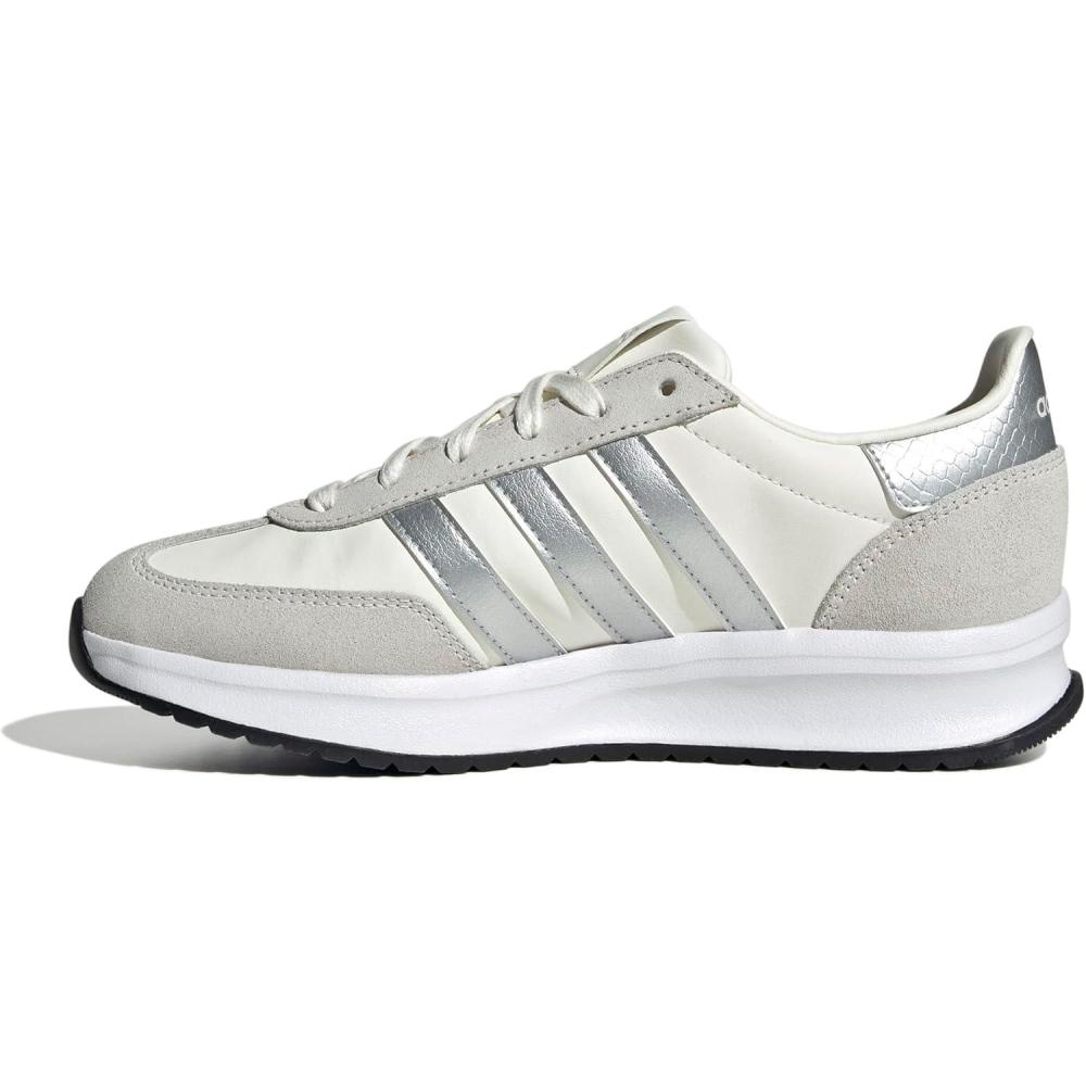 image:imageAdidas Womens Run 70s 20Off WhiteSilver MetallicOff White