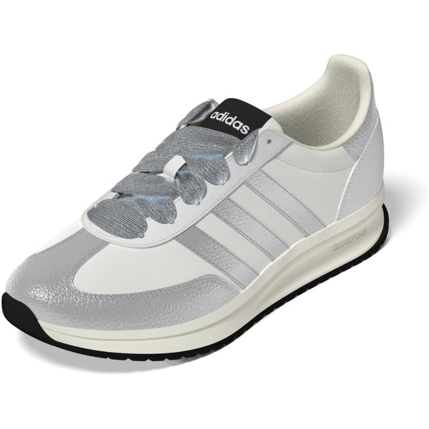 image:imageAdidas Womens Run 70s 20WhiteSilver MetallicOff White