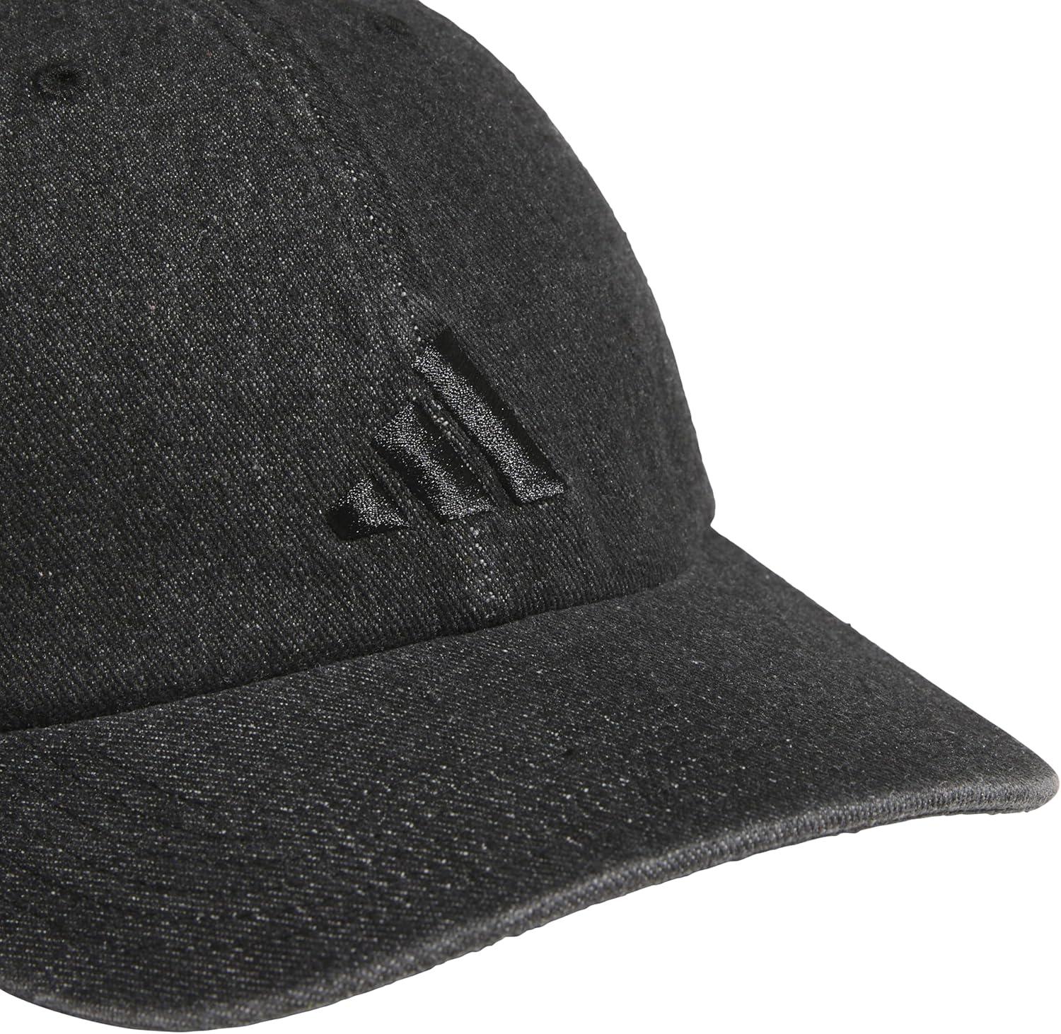 image:imageAdidas Mens Baseball Cap Ultimate Adjustable Strapback Hat Relaxed Fit CottonBlack DenimBlack
