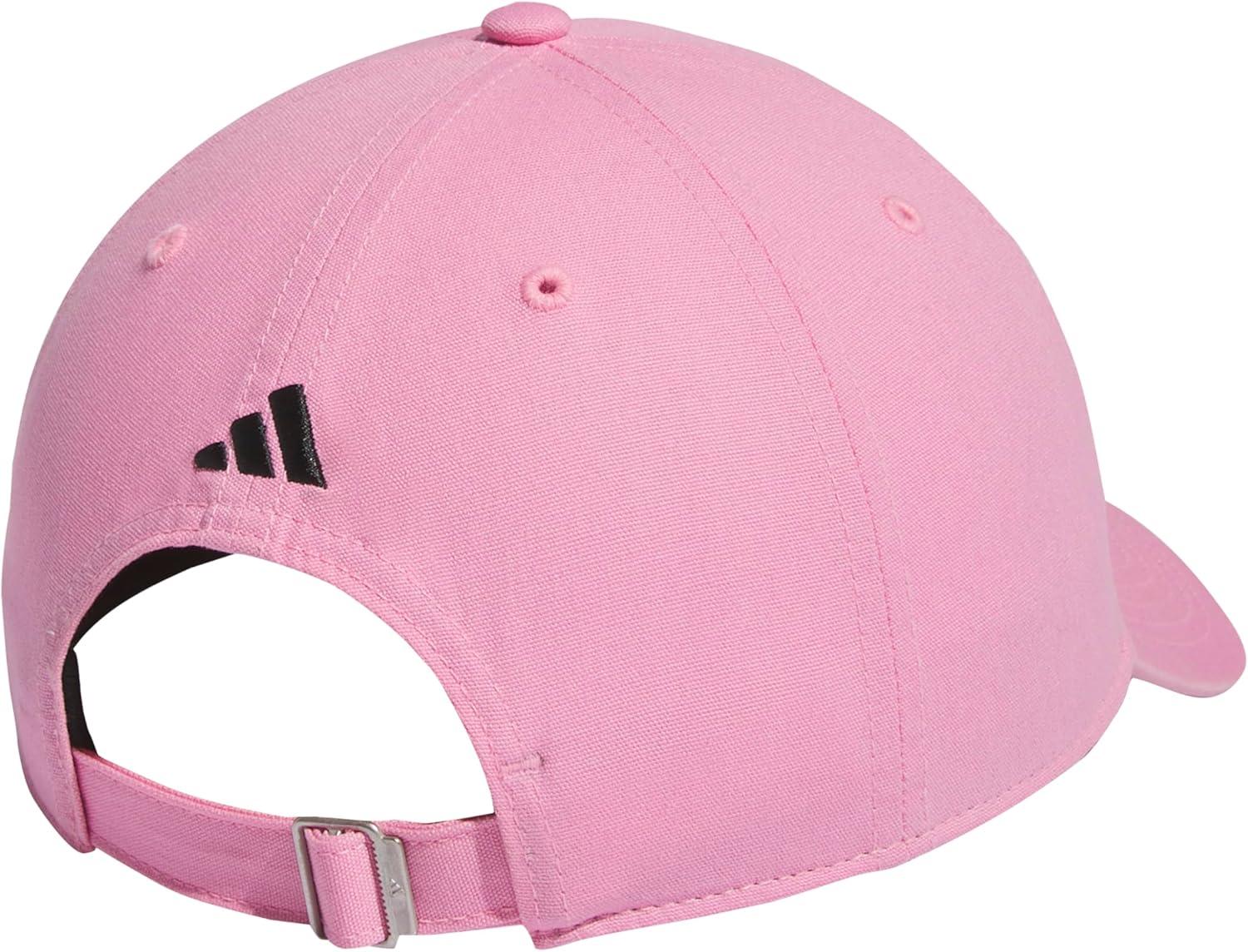 image:imageAdidas Mens Baseball Cap Ultimate Adjustable Strapback Hat Relaxed Fit CottonBliss PinkBlackSoccer