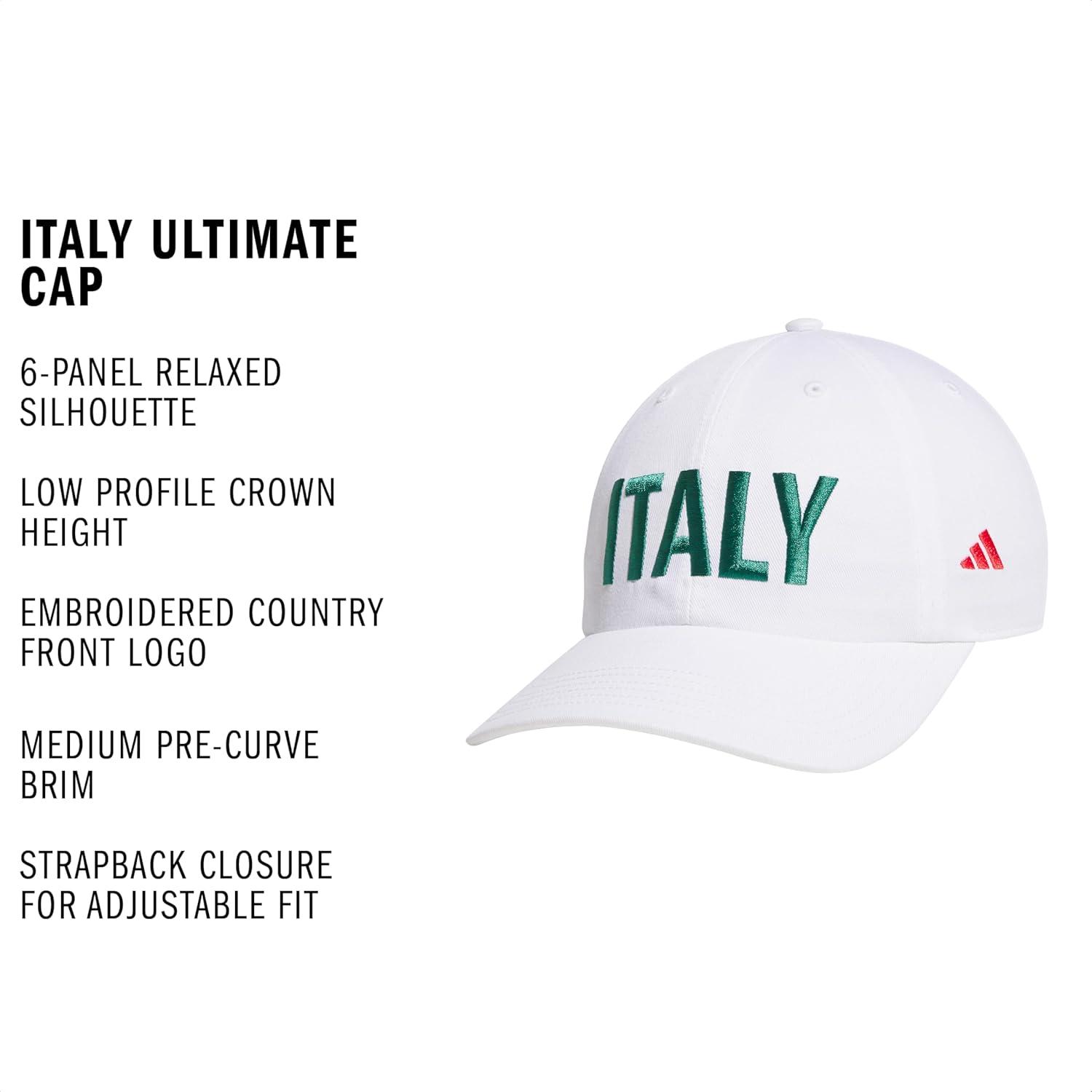 image:imageAdidas Mens Baseball Cap Ultimate Adjustable Strapback Hat Relaxed Fit CottonItaly