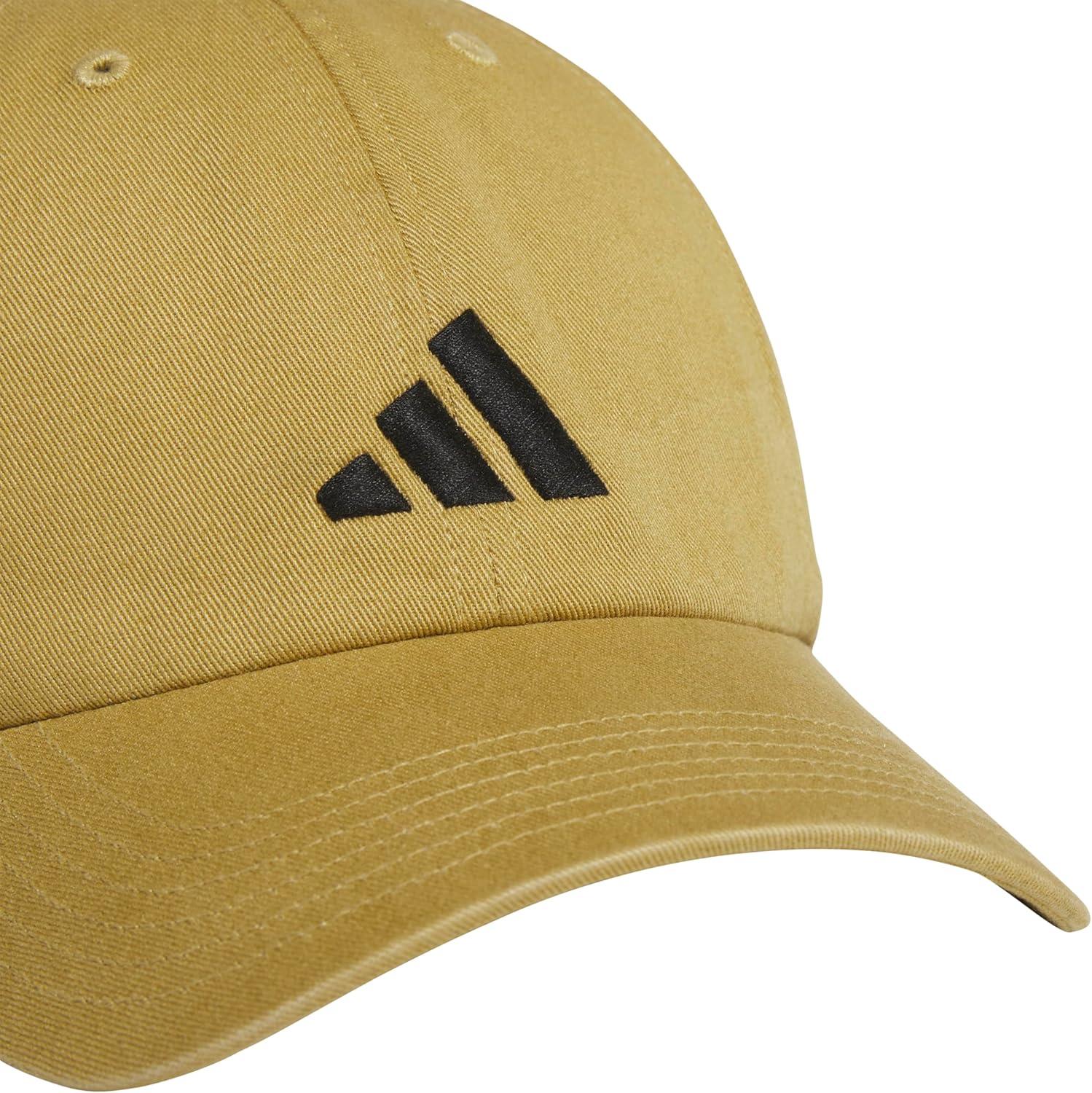 image:imageAdidas Mens Baseball Cap Ultimate Adjustable Strapback Hat Relaxed Fit CottonKhakiBlack30