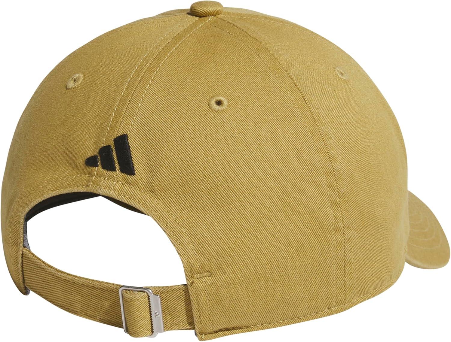 image:imageAdidas Mens Baseball Cap Ultimate Adjustable Strapback Hat Relaxed Fit CottonKhakiBlack30