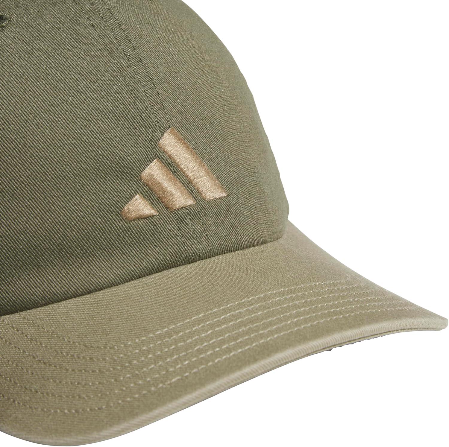 image:imageAdidas Mens Baseball Cap Ultimate Adjustable Strapback Hat Relaxed Fit CottonOlive Strata GreenBlanch Cargo