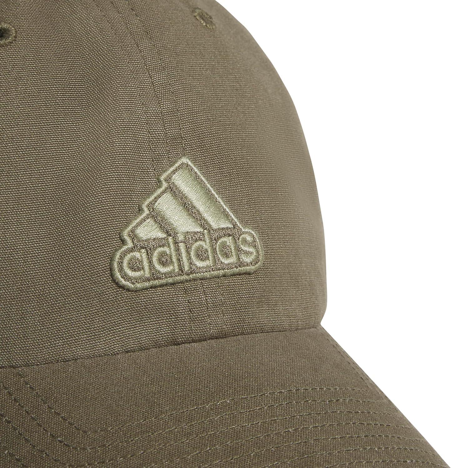 image:imageAdidas Mens Baseball Cap Ultimate Adjustable Strapback Hat Relaxed Fit CottonOlive Strata GreenTent Green