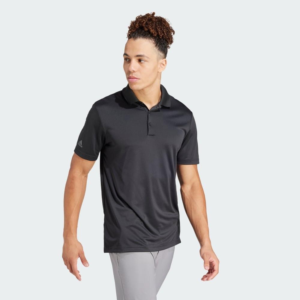image:imageadidas mens Core Performance Primegreen Polo ShirtBlack 23
