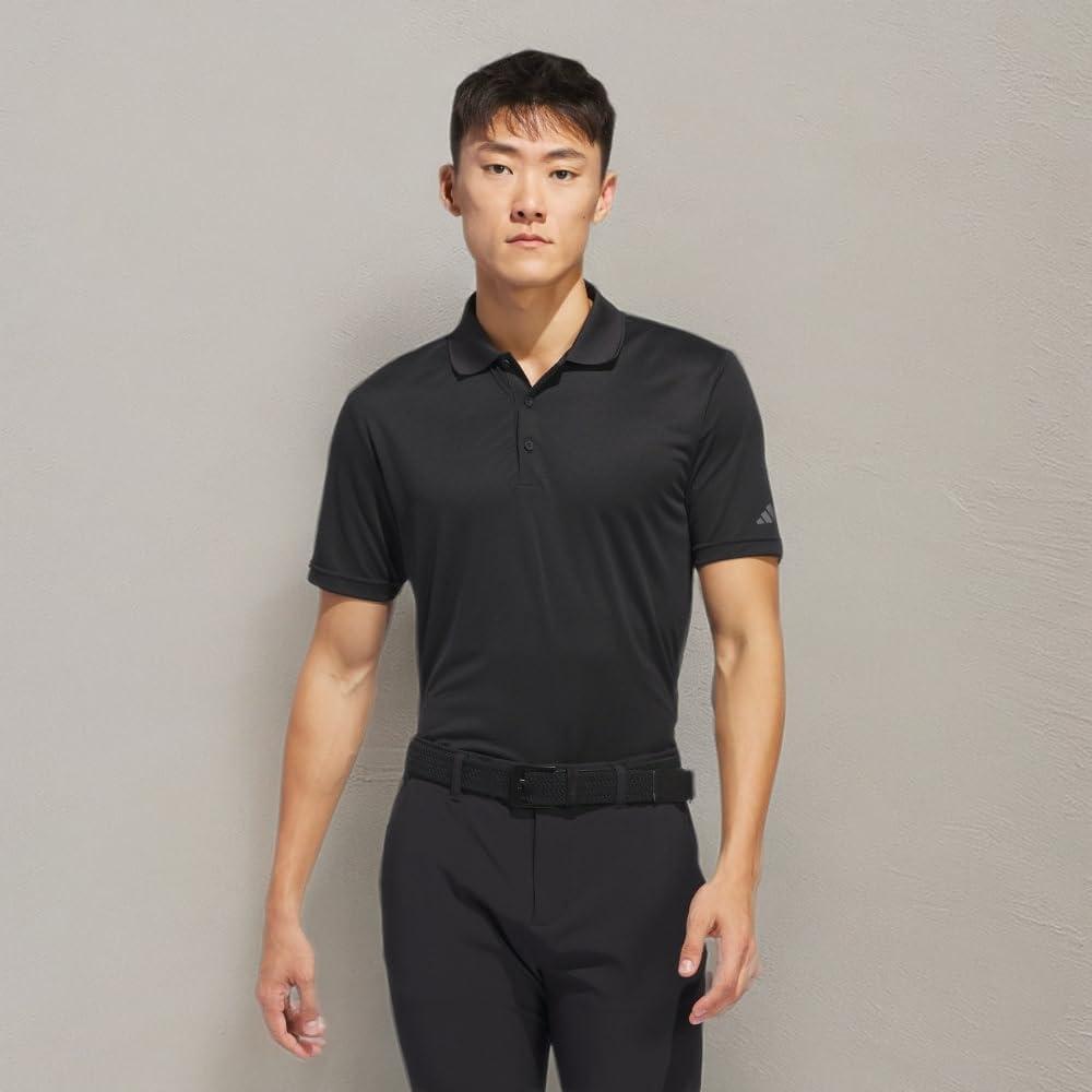 image:imageadidas mens Core Performance Primegreen Polo ShirtBlack