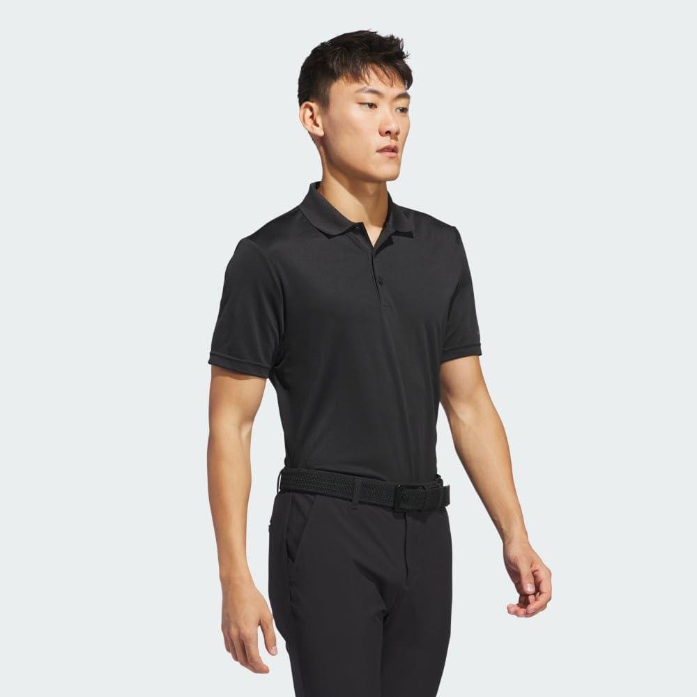image:imageadidas mens Core Performance Primegreen Polo ShirtBlack