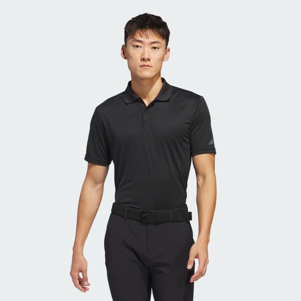 image:imageadidas mens Core Performance Primegreen Polo ShirtBlack