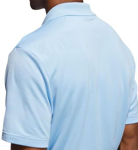 image:imageadidas mens Core Performance Primegreen Polo ShirtClear Sky 23