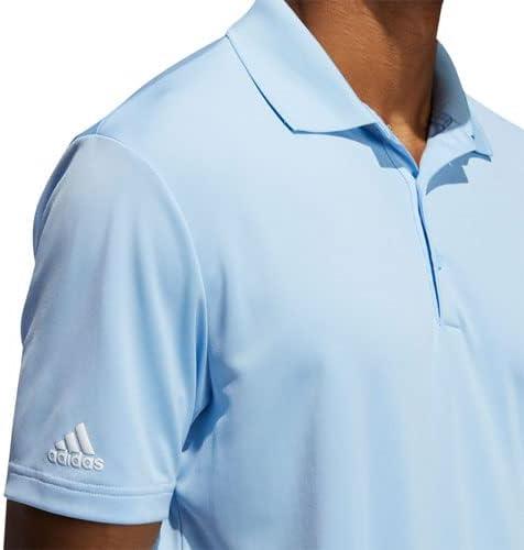 image:imageadidas mens Core Performance Primegreen Polo ShirtClear Sky 23