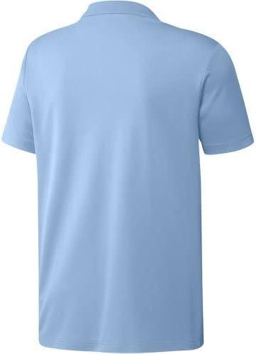 image:imageadidas mens Core Performance Primegreen Polo ShirtClear Sky 23