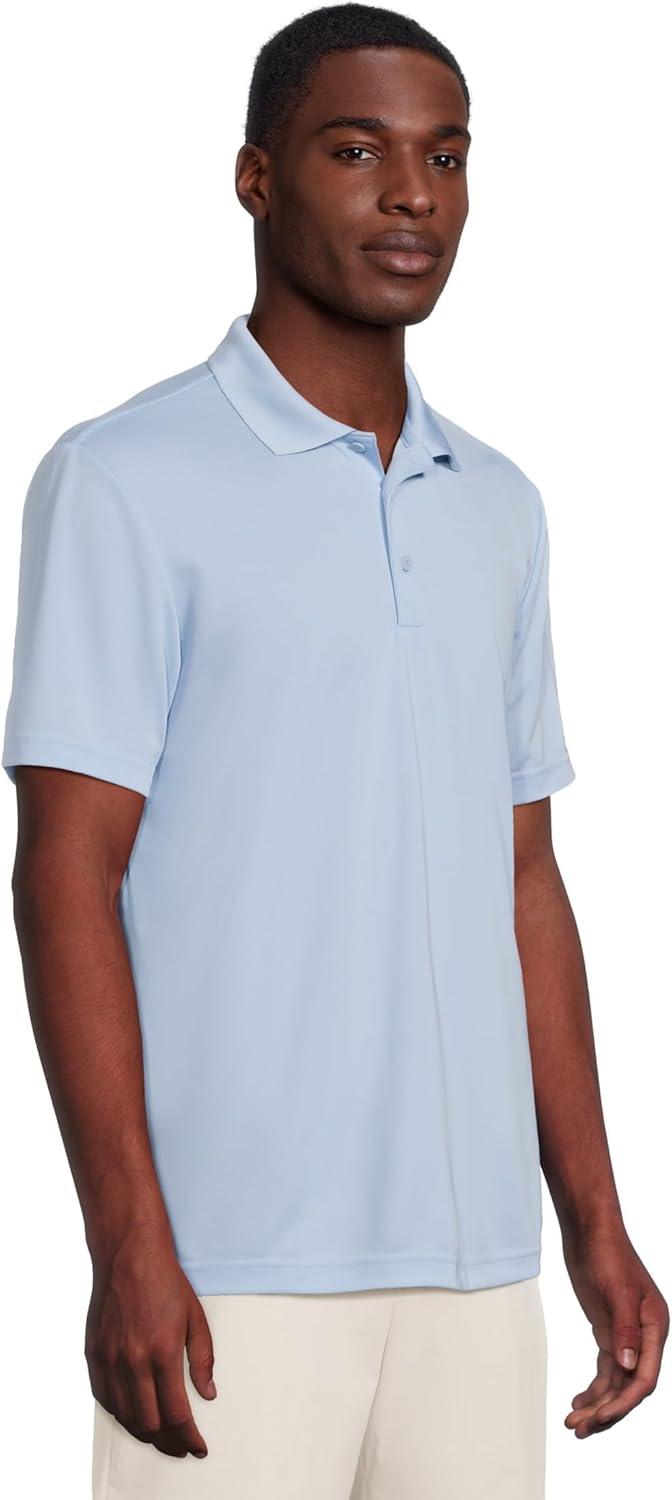 image:imageadidas mens Core Performance Primegreen Polo ShirtClear Sky