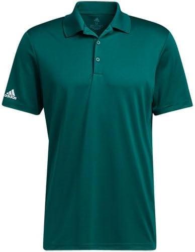 image:imageadidas mens Core Performance Primegreen Polo ShirtCollegiate Green 23