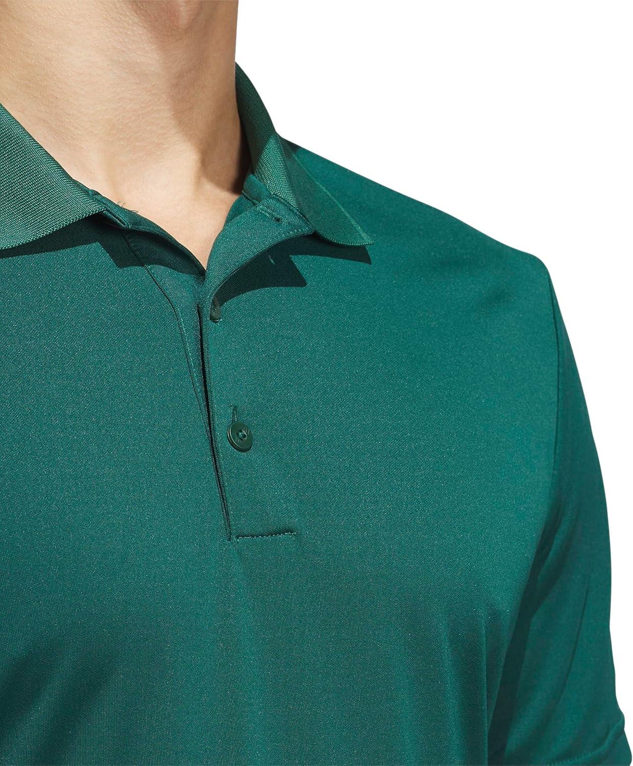 image:imageadidas mens Core Performance Primegreen Polo ShirtCollegiate Green