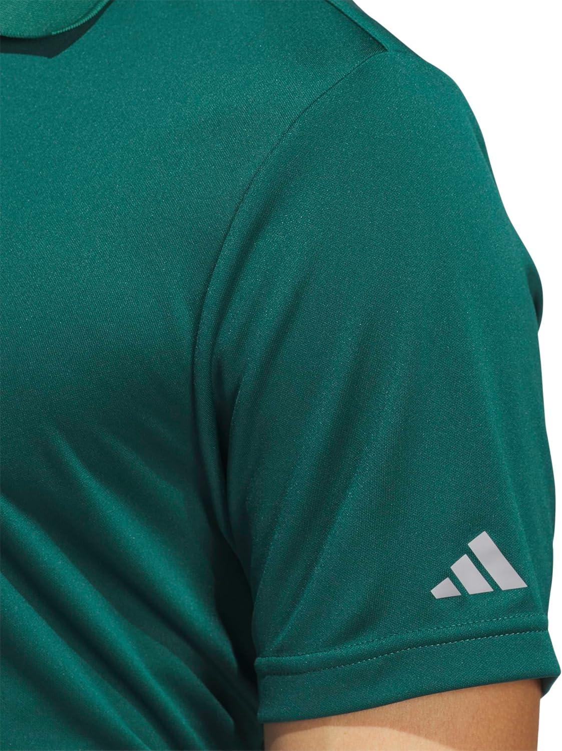 image:imageadidas mens Core Performance Primegreen Polo ShirtCollegiate Green