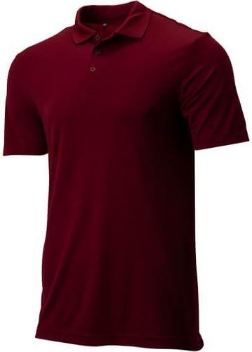 image:imageadidas mens Core Performance Primegreen Polo ShirtColllegiate Burgundy