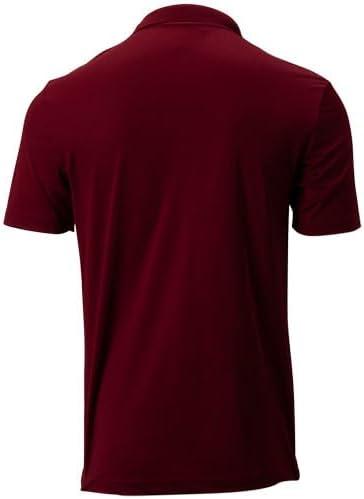 image:imageadidas mens Core Performance Primegreen Polo ShirtColllegiate Burgundy