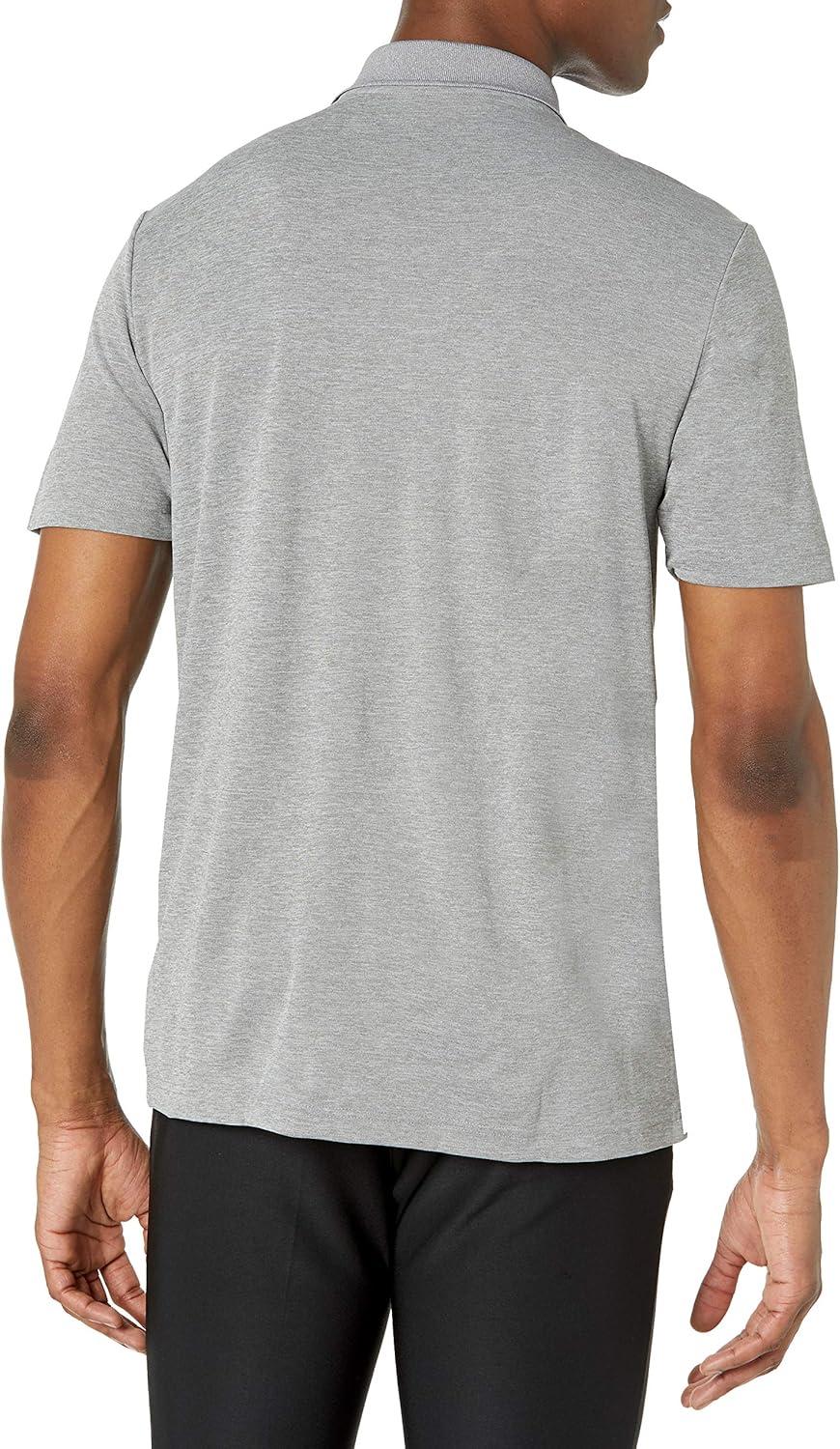 image:imageadidas mens Core Performance Primegreen Polo ShirtGrey Heather 23