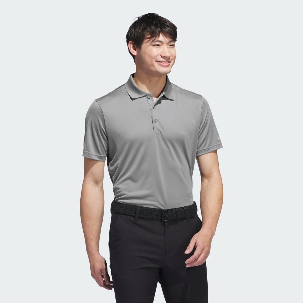 image:imageadidas mens Core Performance Primegreen Polo ShirtGrey Three