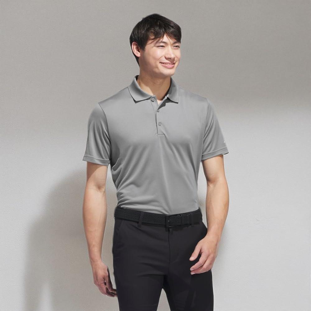 image:imageadidas mens Core Performance Primegreen Polo ShirtGrey Three