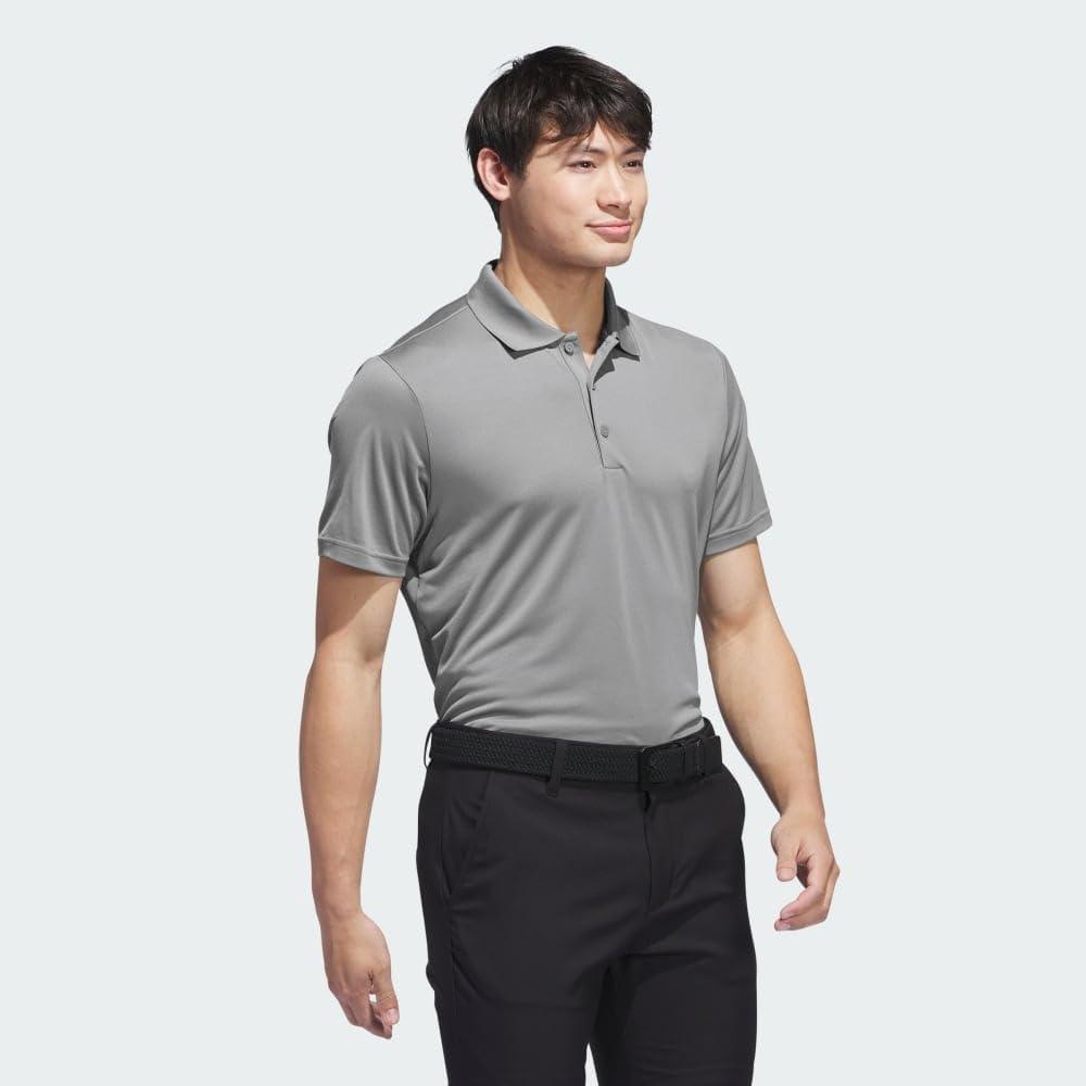 image:imageadidas mens Core Performance Primegreen Polo ShirtGrey Three