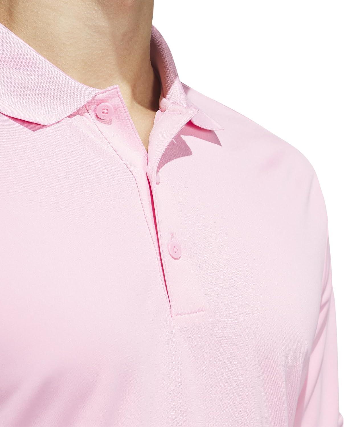 image:imageadidas mens Core Performance Primegreen Polo ShirtLight Pink