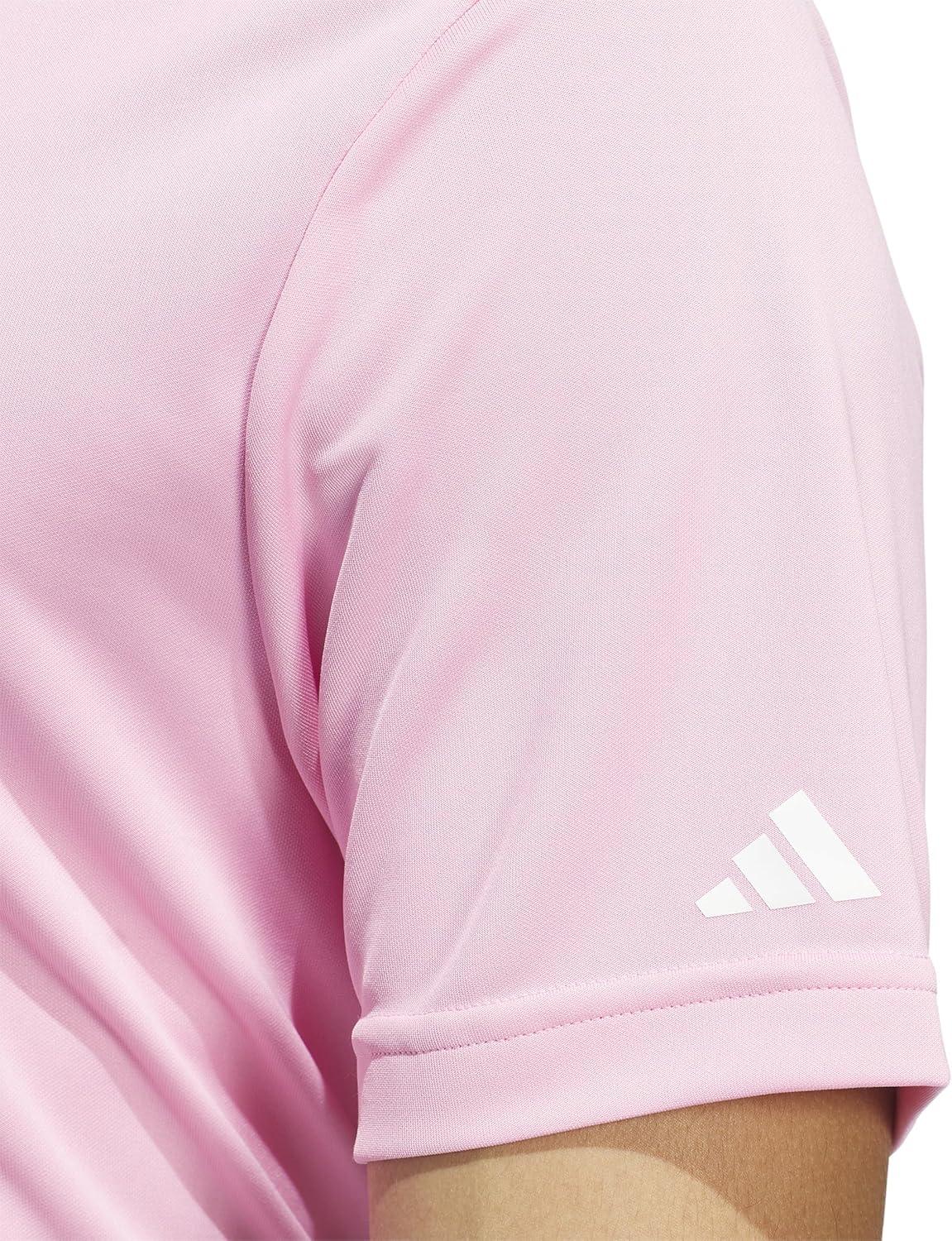 image:imageadidas mens Core Performance Primegreen Polo ShirtLight Pink