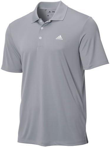 image:imageadidas mens Core Performance Primegreen Polo ShirtMid Grey