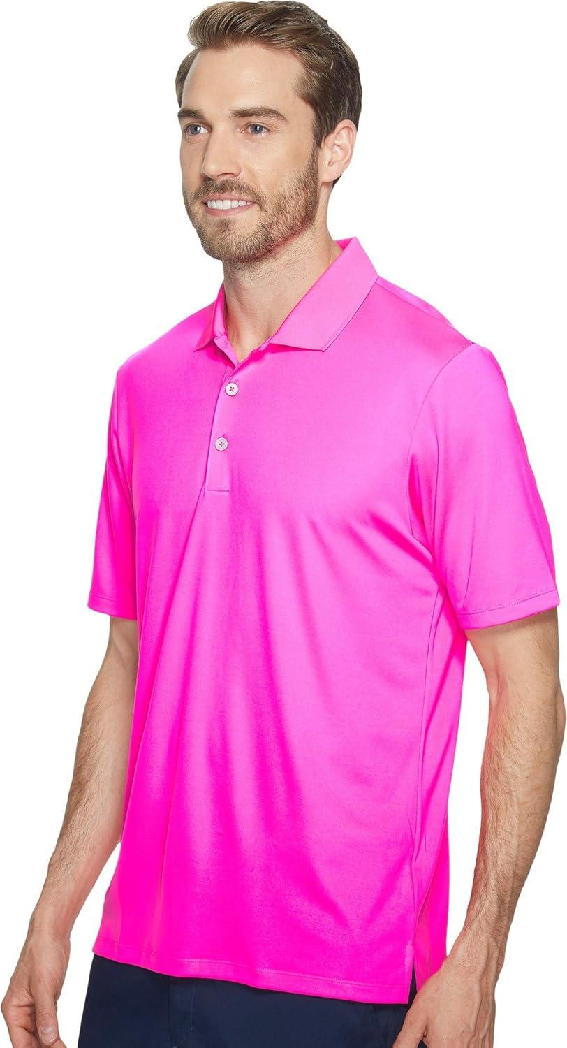 image:imageadidas mens Core Performance Primegreen Polo ShirtShock Pink