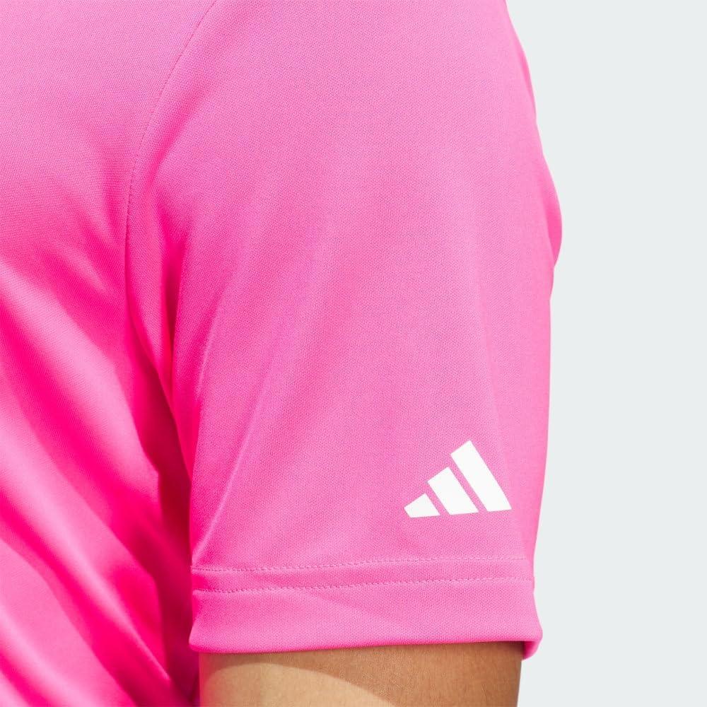 image:imageadidas mens Core Performance Primegreen Polo ShirtSolar Pink