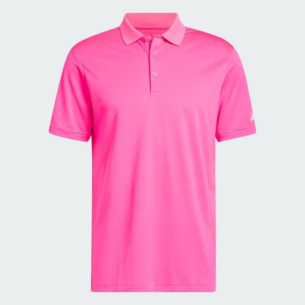 image:imageadidas mens Core Performance Primegreen Polo ShirtSolar Pink
