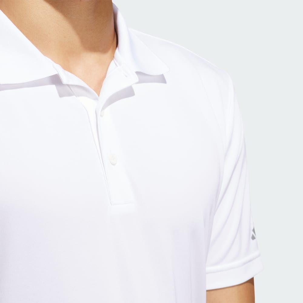 image:imageadidas mens Core Performance Primegreen Polo ShirtWhite 24