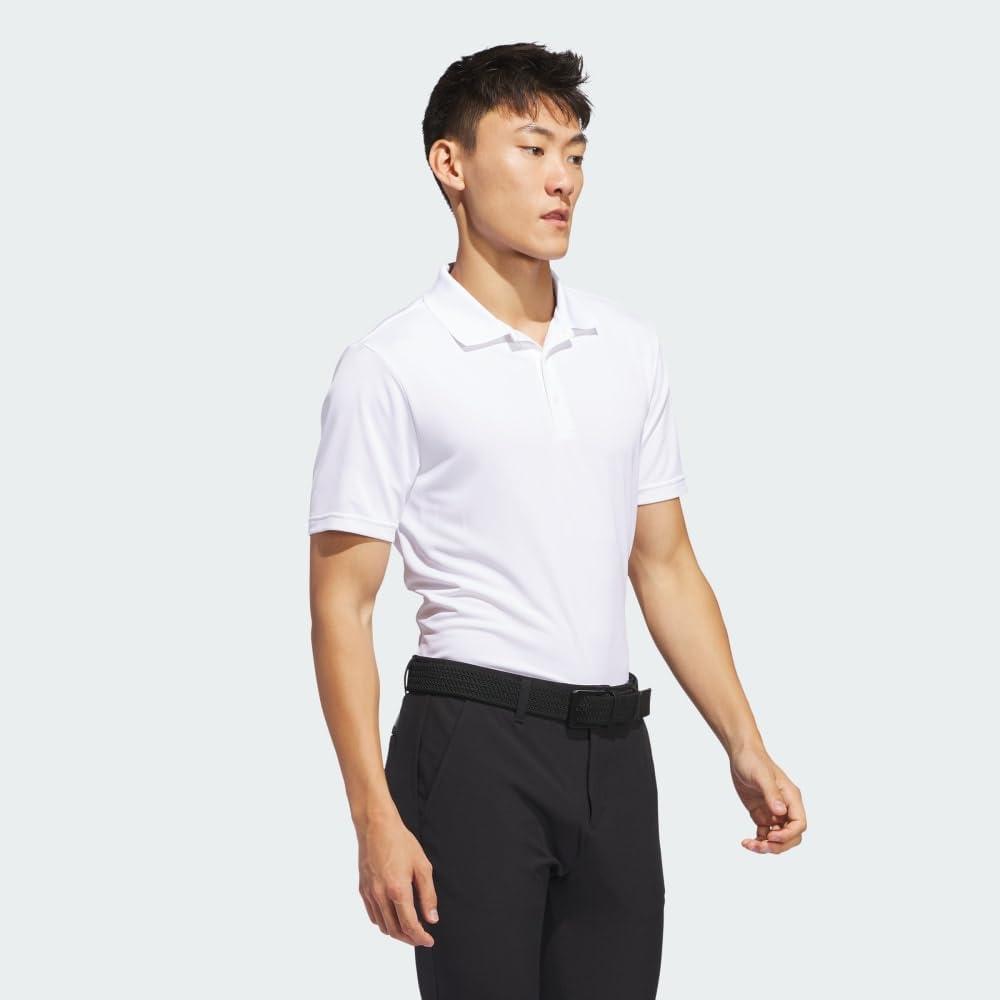 image:imageadidas mens Core Performance Primegreen Polo ShirtWhite 24