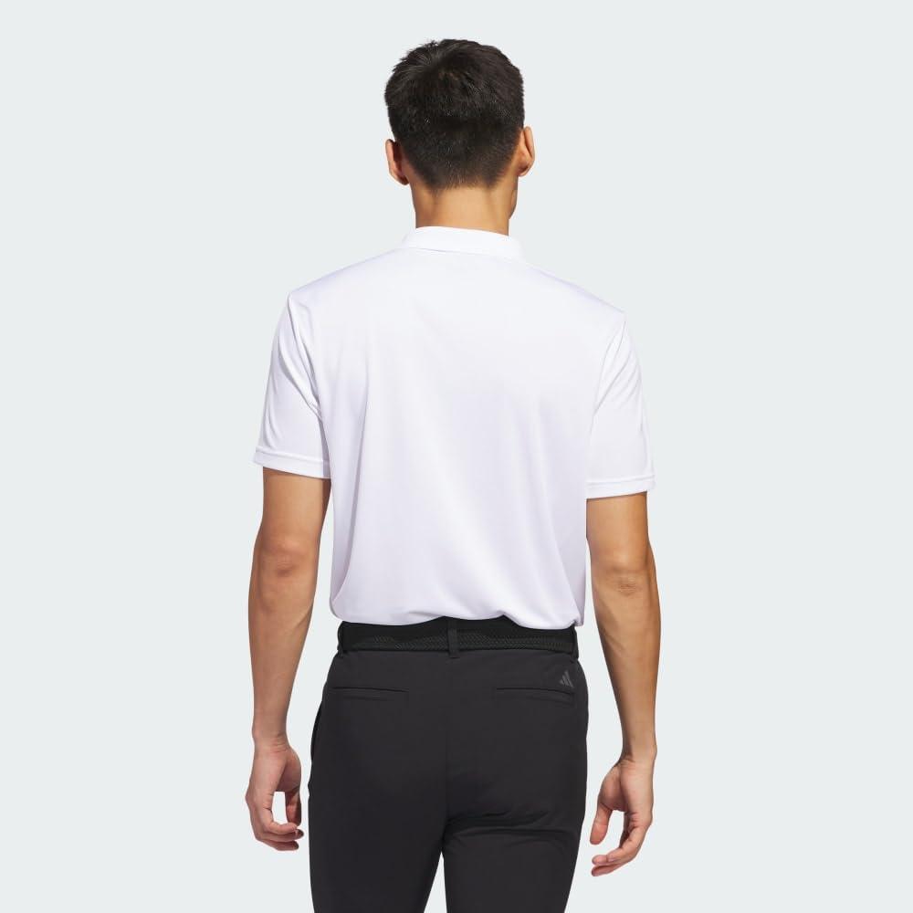 image:imageadidas mens Core Performance Primegreen Polo ShirtWhite 24