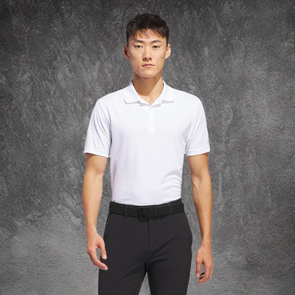 image:imageadidas mens Core Performance Primegreen Polo ShirtWhite 24