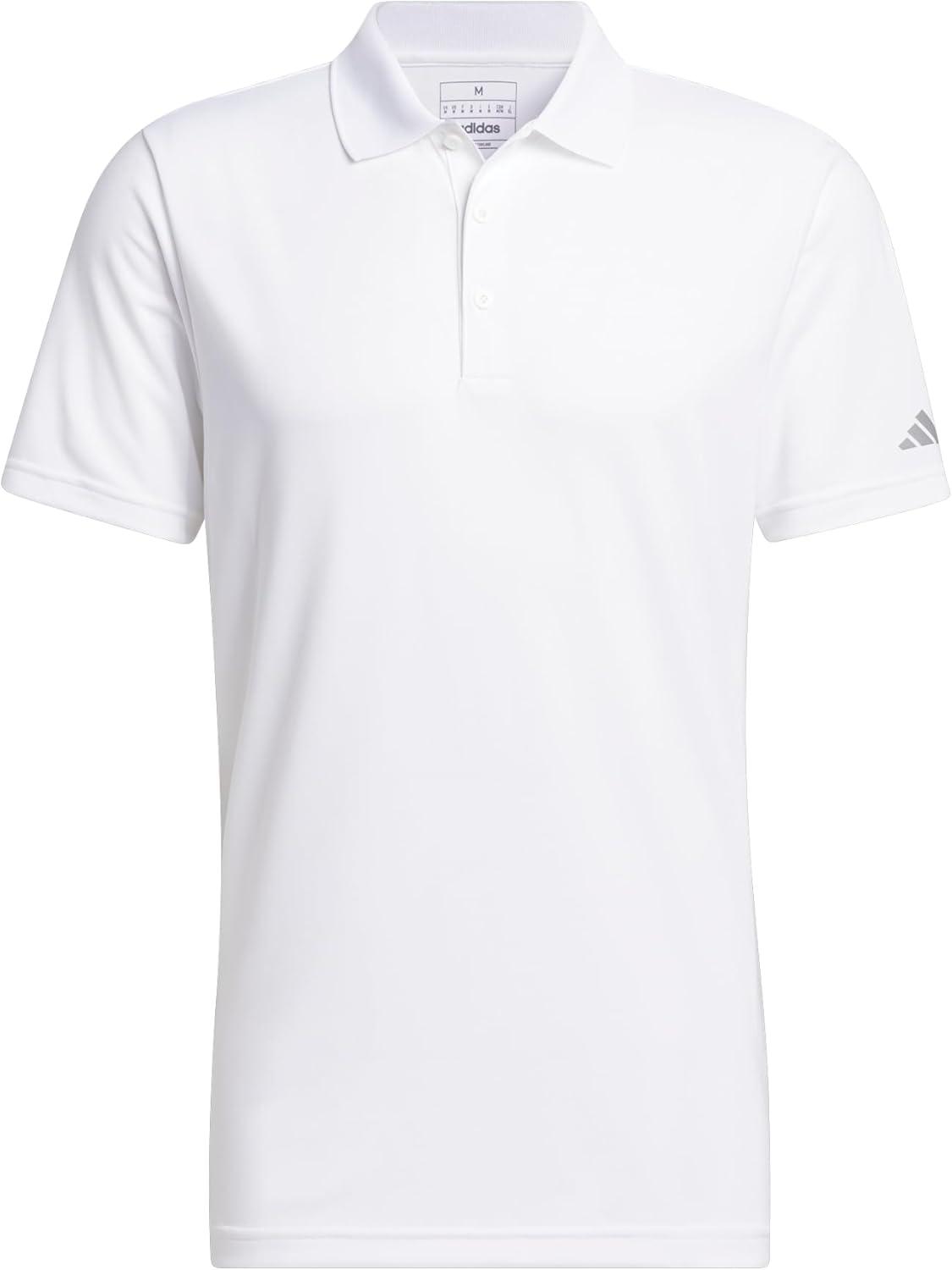 image:imageadidas mens Core Performance Primegreen Polo ShirtWhite 24