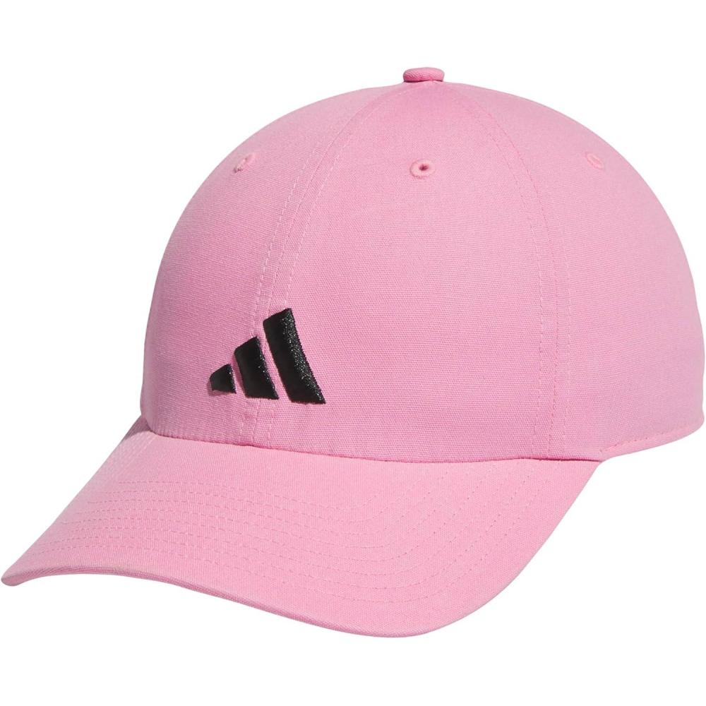 image:imageAdidas Mens Baseball Cap  Ultimate Adjustable Strapback Hat Relaxed Fit CottonBliss PinkBlackSoccer