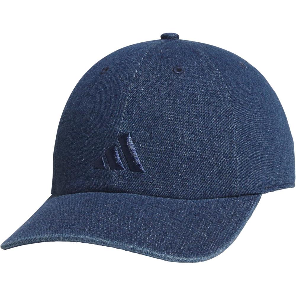 image:imageAdidas Mens Baseball Cap Ultimate Adjustable Strapback Hat Relaxed Fit CottonMedium Blue Denim