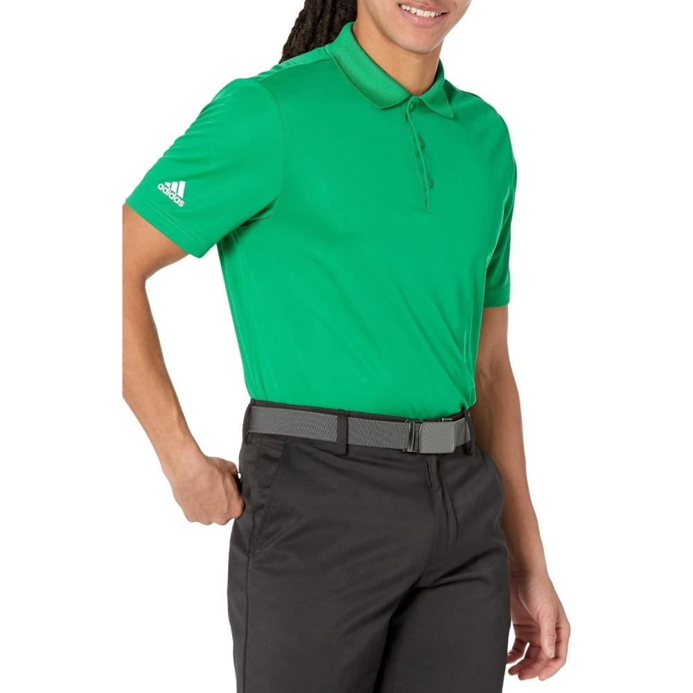image:imageadidas mens Core Performance Primegreen Polo ShirtGreen