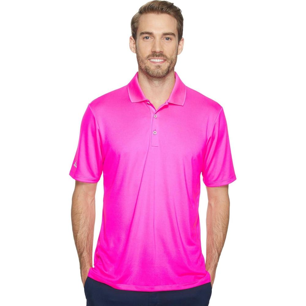 image:imageadidas mens Core Performance Primegreen Polo ShirtShock Pink1