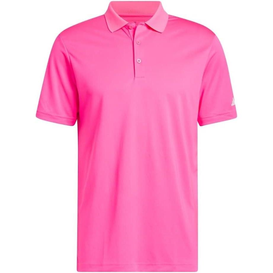 image:imageadidas mens Core Performance Primegreen Polo ShirtSolar Pink