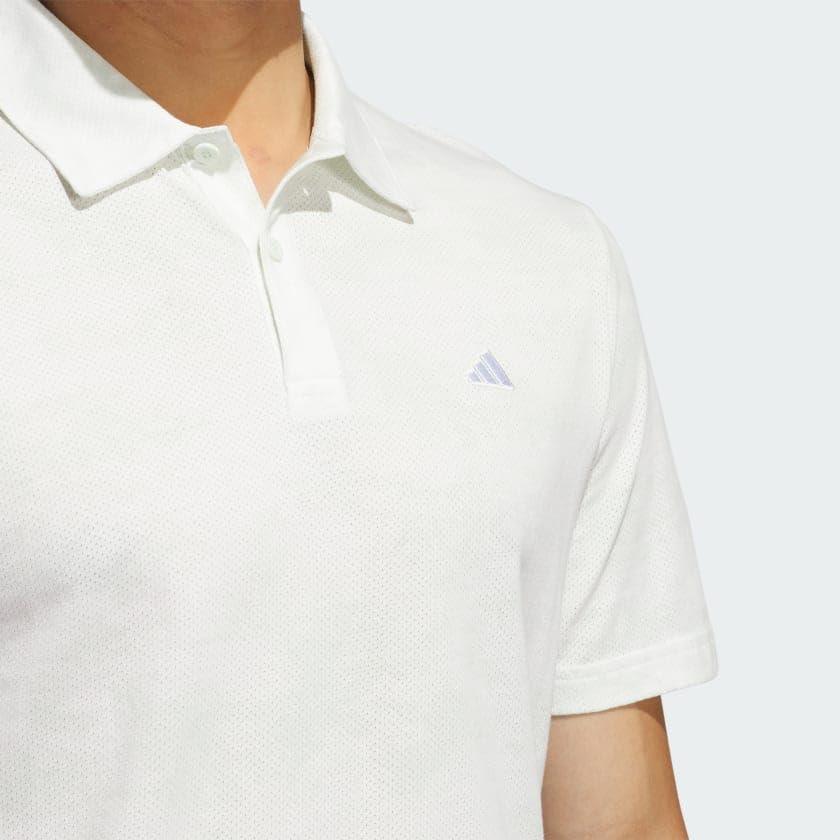 image:imageAdidas Mens Goto Printed Mesh Polo ShirtCryjad