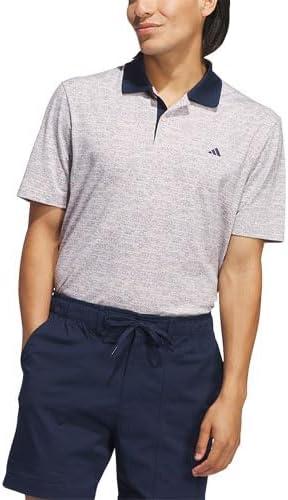 image:imageAdidas Mens Goto Printed Mesh Polo ShirtSandy Pink