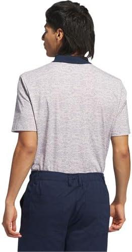 image:imageAdidas Mens Goto Printed Mesh Polo ShirtSandy Pink